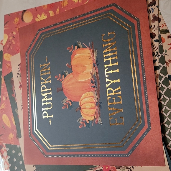 Recollections Fall Tapestry cardstock scrapbook paper - Picture 3 of 8